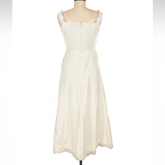 Sea New York Ivory Sleeveless Midi Dress - Picture 2 of 7
